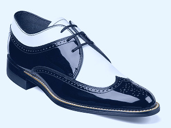 Black and White Stacy Adams Dress Shoes | Penner's - Penners